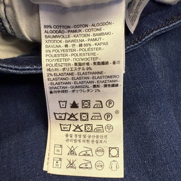 Levi's 711 Skinny Jeans Womens Size 30 Denim Blue 5-Pocket Design Mid Rise - Picture 7 of 8